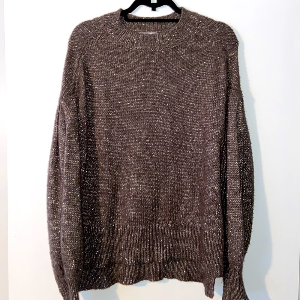 Ava & Vic, shimmer sweater, size X